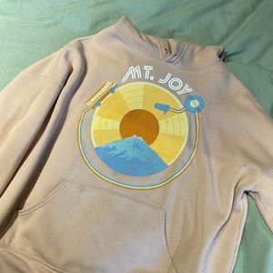 Pink Mt. Joy hoodie